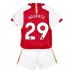 Günstige Arsenal Kai Havertz #29 Babykleidung Heim Fussballtrikot Kinder 2023-24 Kurzarm (+ kurze hosen)